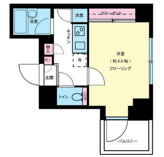 東京都中央区銀座１丁目 賃貸マンション 1K