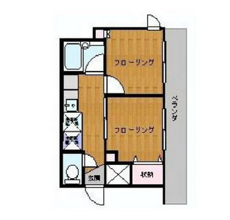 東京都北区中十条２丁目 賃貸マンション 2K