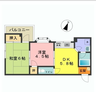 東京都北区中十条２丁目 賃貸マンション 2DK