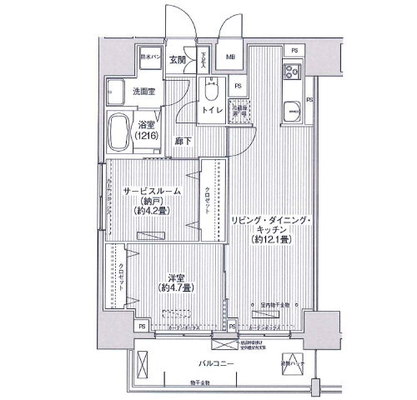 京浜東北線 マンション 1SLDK