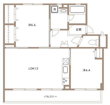 京浜東北線 マンション 2LDK