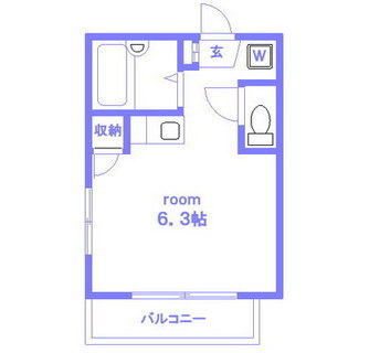 東京都北区東十条５丁目 賃貸マンション 1R