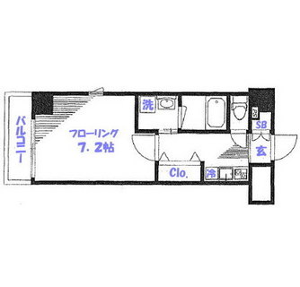 東京都北区昭和町３丁目 賃貸マンション 1K