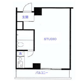 東京都港区芝浦２丁目 賃貸マンション 1R