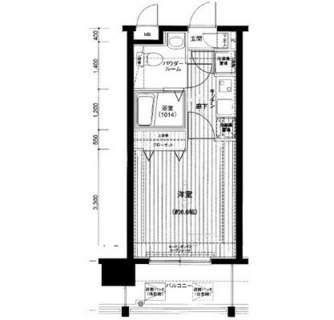 東京都大田区蒲田４丁目 賃貸マンション 1K