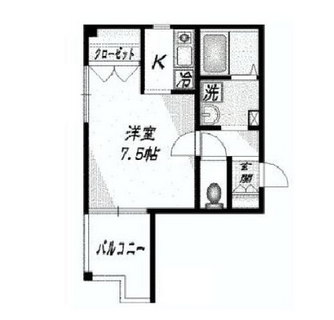 東京都大田区東矢口３丁目 賃貸マンション 1K