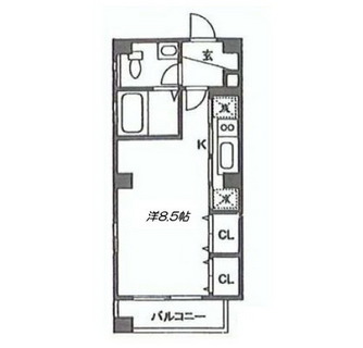 東京都大田区蒲田４丁目 賃貸マンション 1R