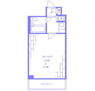 東京都北区田端４丁目 賃貸マンション 1K