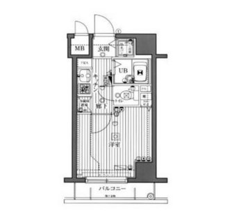 東京都港区芝２丁目 賃貸マンション 1K