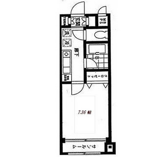 東京都港区芝４丁目 賃貸マンション 1K