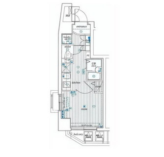 東京都港区西新橋１丁目 賃貸マンション 1K