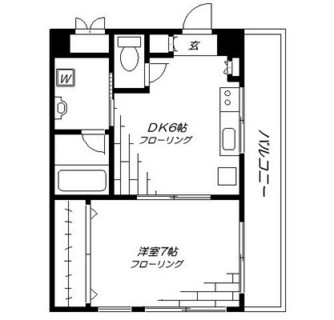 東京都北区田端新町１丁目 賃貸マンション 1DK