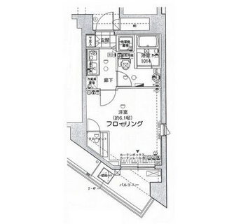 東京都北区田端新町３丁目 賃貸マンション 1K