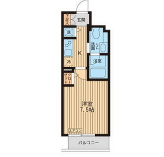 東京都台東区入谷１丁目 賃貸マンション 1K