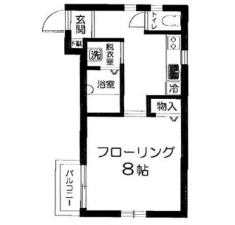 東京都北区王子本町２丁目 賃貸マンション 1K