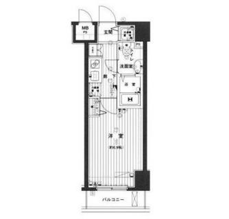 東京都港区芝３丁目 賃貸マンション 1K