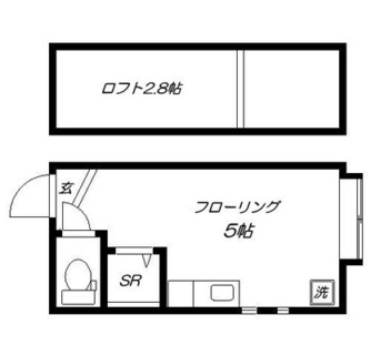 東京都北区西ヶ原３丁目 賃貸アパート 1R