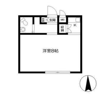 東京都荒川区西日暮里２丁目 賃貸マンション 1K