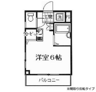 東京都北区田端３丁目 賃貸マンション 1R