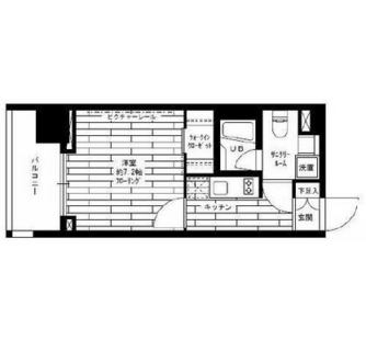 東京都台東区根岸３丁目 賃貸マンション 1K