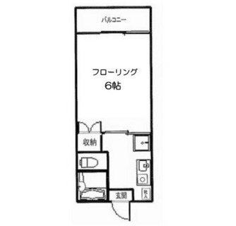 東京都大田区蒲田３丁目 賃貸マンション 1K