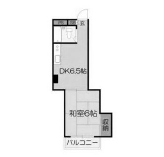 東京都北区岩淵町 賃貸マンション 1DK