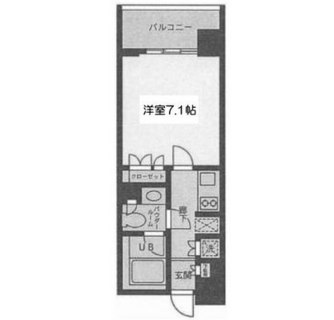 東京都北区滝野川２丁目 賃貸マンション 1K