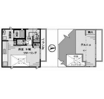 東京都北区王子２丁目 賃貸アパート 1K