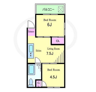 東京都北区中里３丁目 賃貸マンション 2LK