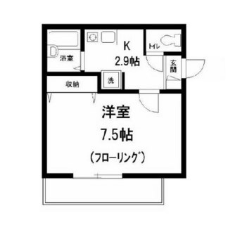 東京都北区志茂２丁目 賃貸マンション 1K