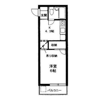 東京都北区東十条２丁目 賃貸マンション 1K