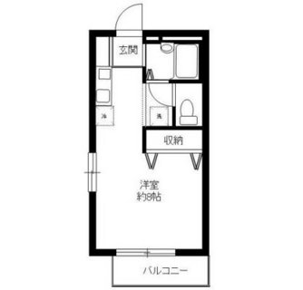 東京都北区滝野川２丁目 賃貸マンション 1R