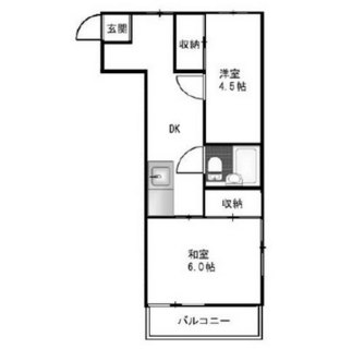 東京都北区東十条５丁目 賃貸マンション 2DK