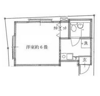 東京都北区王子４丁目 賃貸アパート 1K