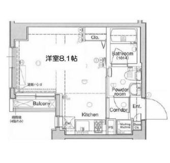 東京都北区東十条５丁目 賃貸マンション 1R