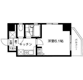 東京都北区東十条５丁目 賃貸マンション 1K