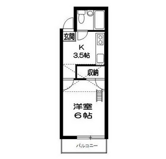 東京都北区東十条２丁目 賃貸マンション 1K