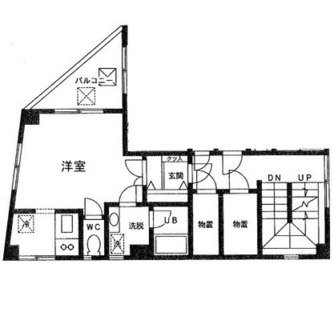 東京都北区赤羽１丁目 賃貸マンション 1R