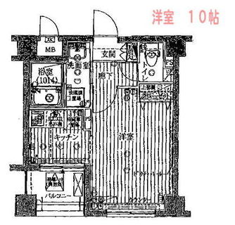 東京都台東区北上野２丁目 賃貸マンション 1R