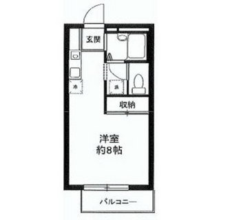 東京都北区滝野川２丁目 賃貸マンション 1R