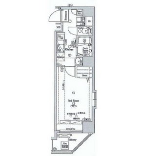 東京都北区岸町１丁目 賃貸マンション 1K