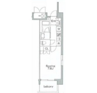 東京都北区堀船１丁目 賃貸マンション 1K