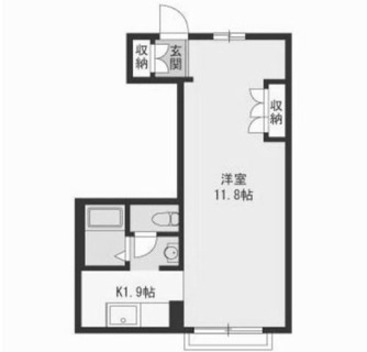 東京都北区岩淵町 賃貸アパート 1K