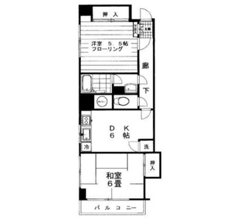 東京都北区田端新町２丁目 賃貸マンション 2DK