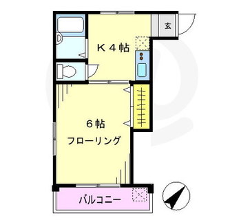 東京都北区西ヶ原１丁目 賃貸マンション 1K