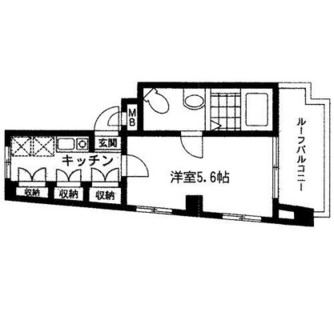 東京都文京区本駒込５丁目 賃貸マンション 1K