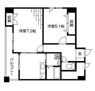 東京都北区赤羽西１丁目 賃貸マンション 2K