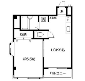 東京都北区豊島１丁目 賃貸マンション 1LDK