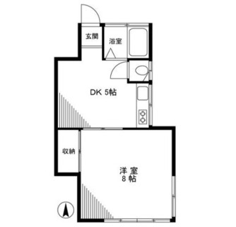 東京都北区上中里１丁目 賃貸アパート 1DK