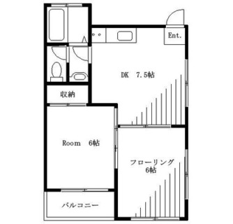 東京都北区田端新町１丁目 賃貸マンション 2DK